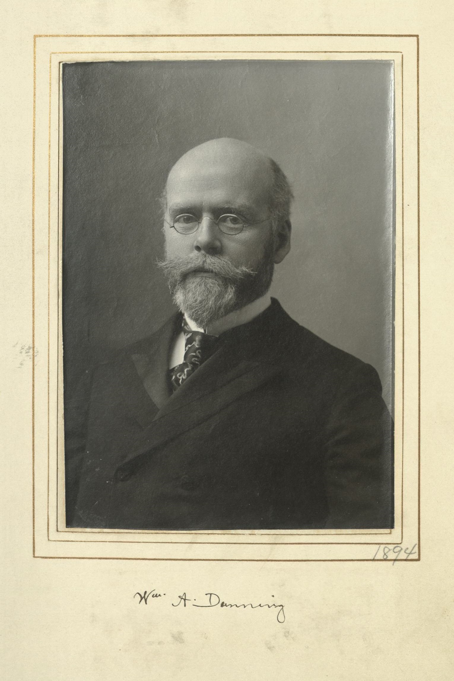 Member portrait of William A. Dunning
